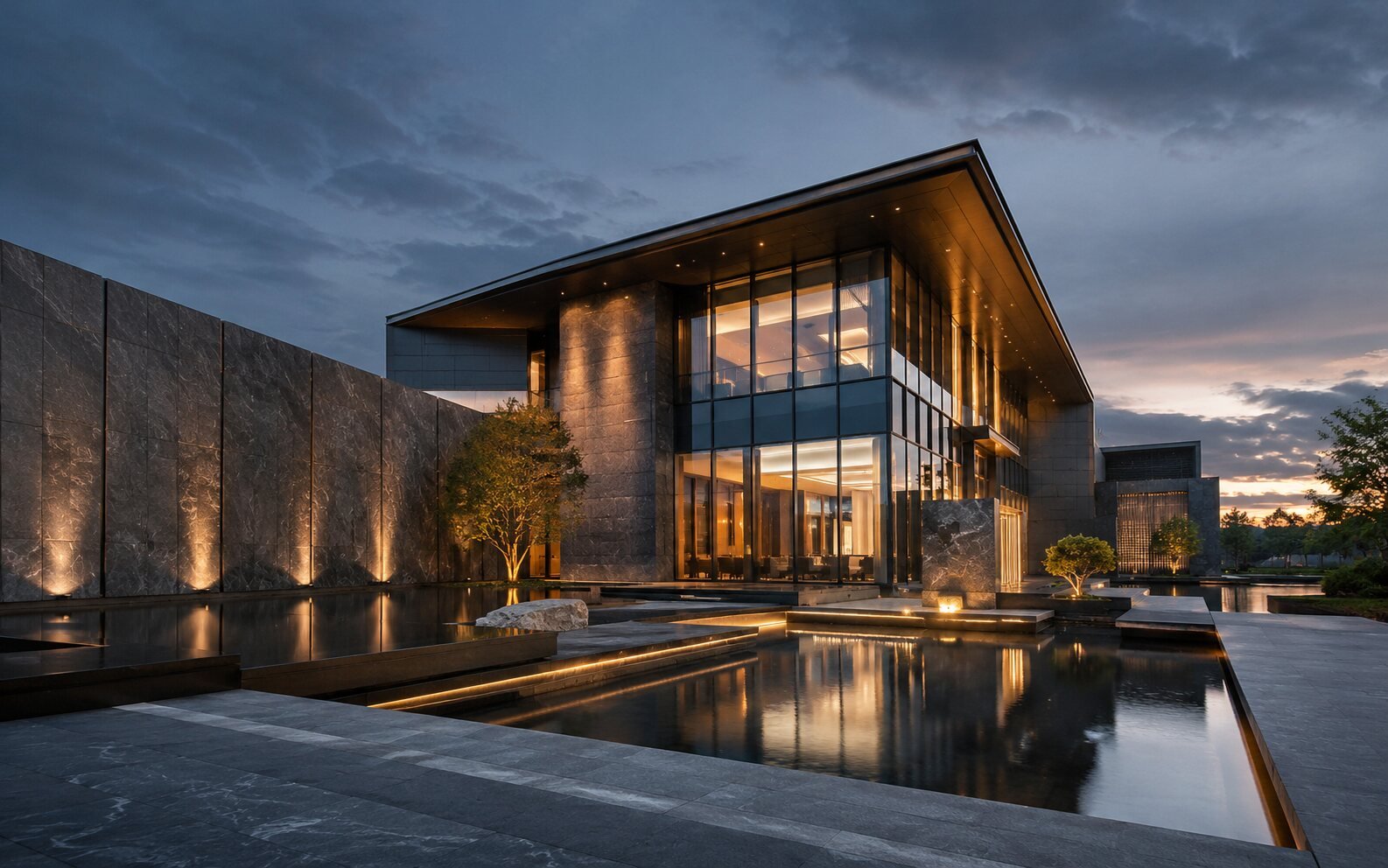 Arquitetura contemporânea de alto padrão